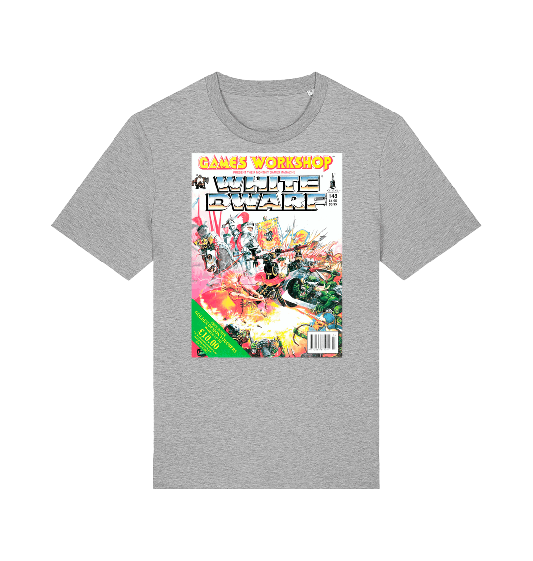 Heather Grey Printed T-shirt Front